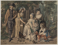 KT 1987 037
<br/>
Familieportret
<br/>
<em>Horstink, Warnaar (1756-1815)</em>